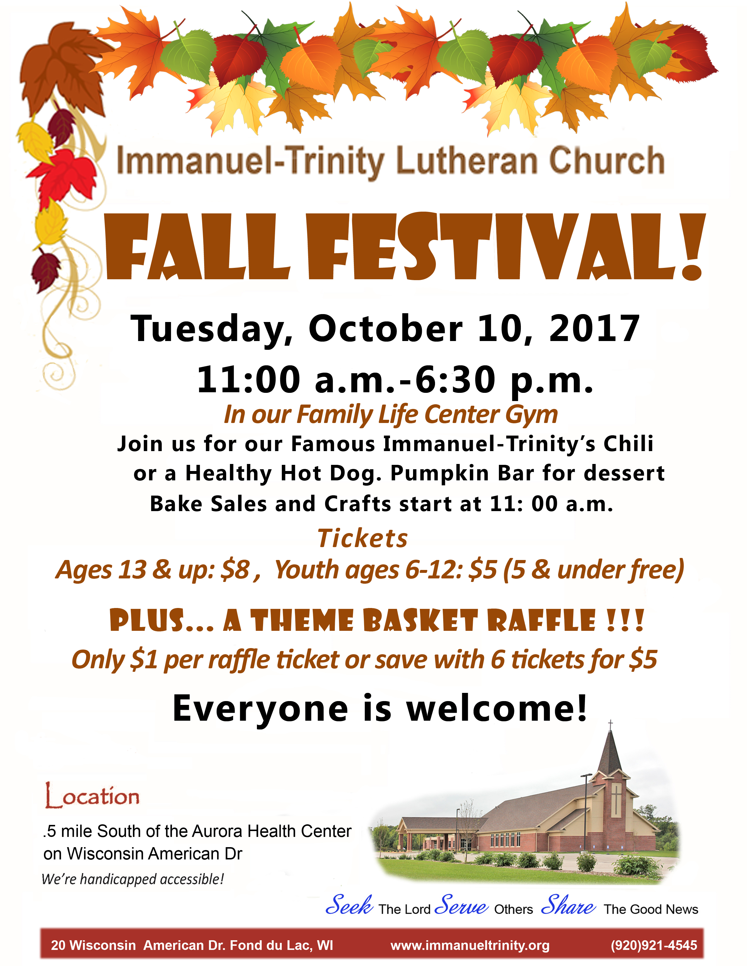 2017 Fall Festival - Immanuel Trinity Lutheran Church